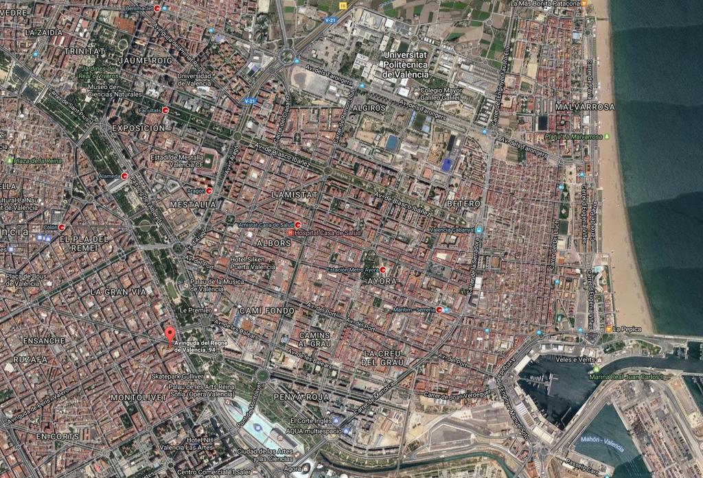 Апартаменти Valencia Centro Wifi Екстер'єр фото